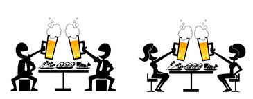 飲酒のイラスト